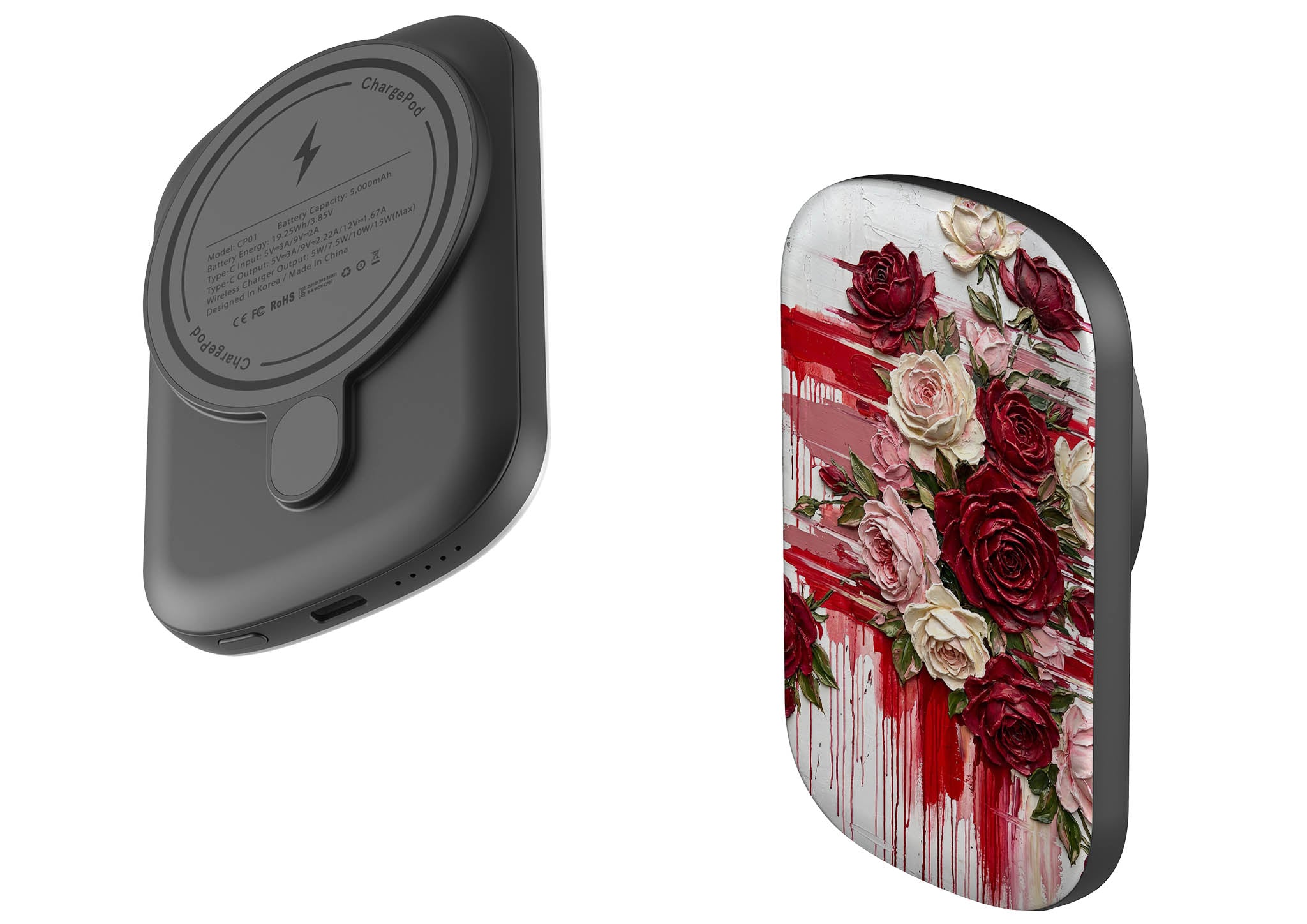 Roses by Frida Lövström — MagSafe CHARGEPOD — Finnaij