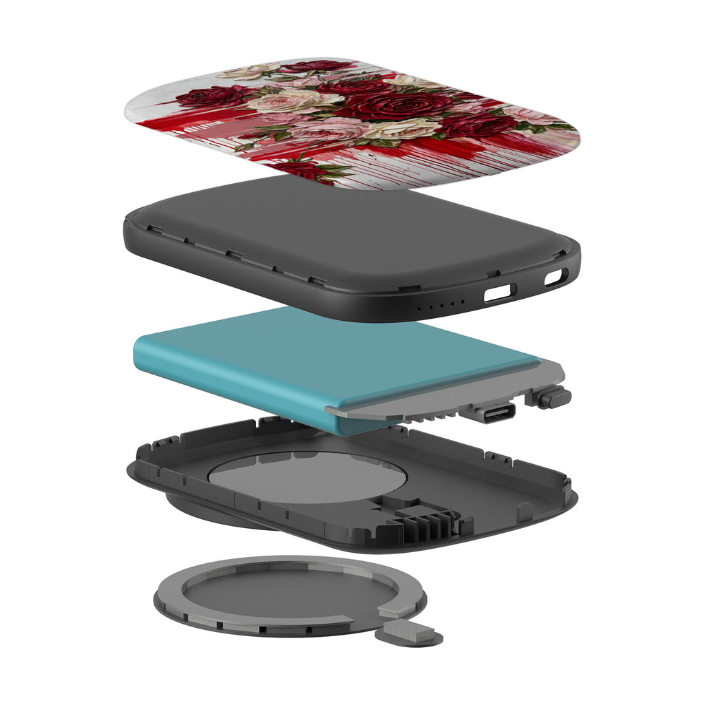 Roses by Frida Lövström — MagSafe CHARGEPOD — Finnaij