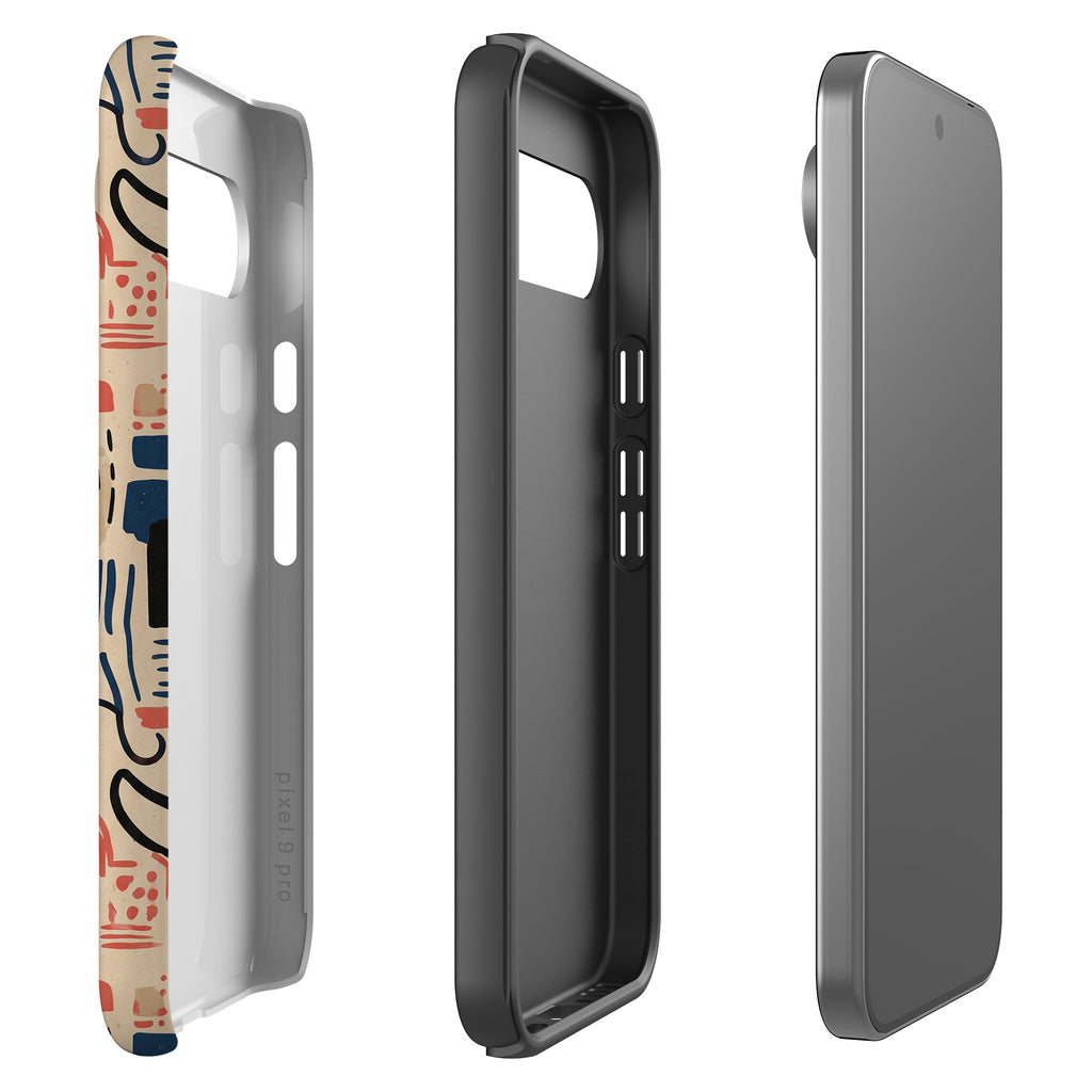 Sandstone Adire by Ada Okoye Tough Case for Google Pixel — Finnaij