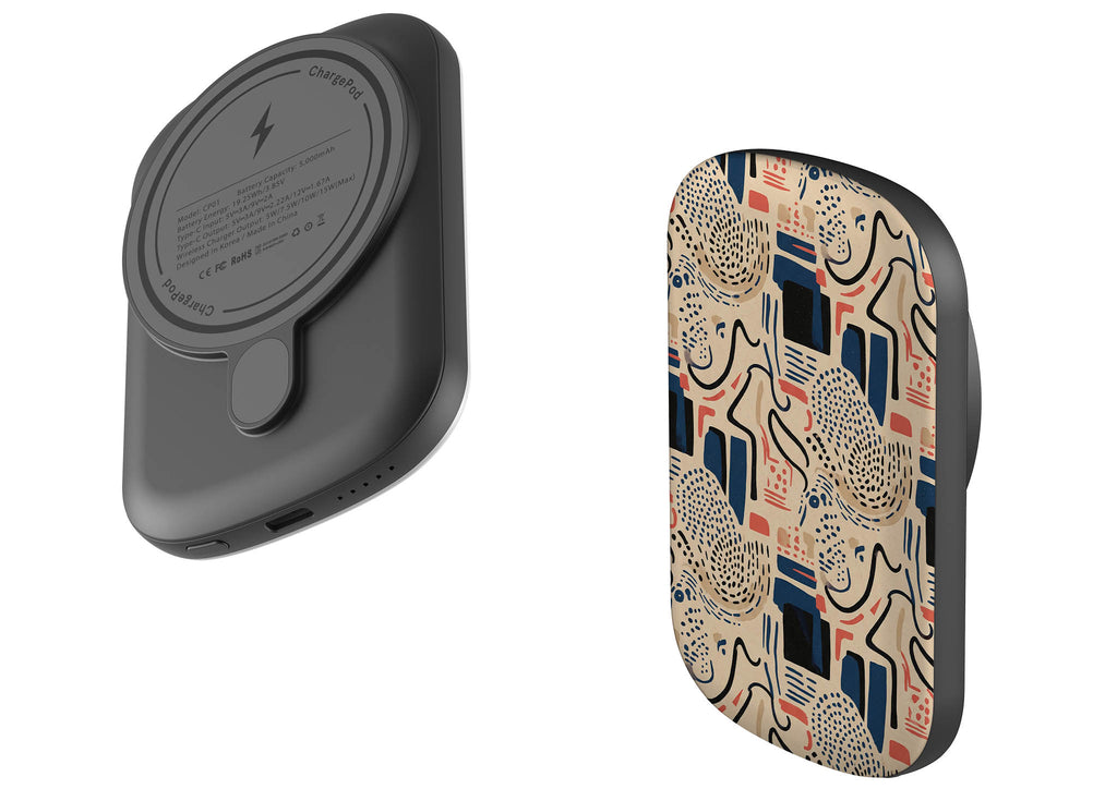 Sandstone Adire by Ada Okoye — MagSafe CHARGEPOD — Finnaij
