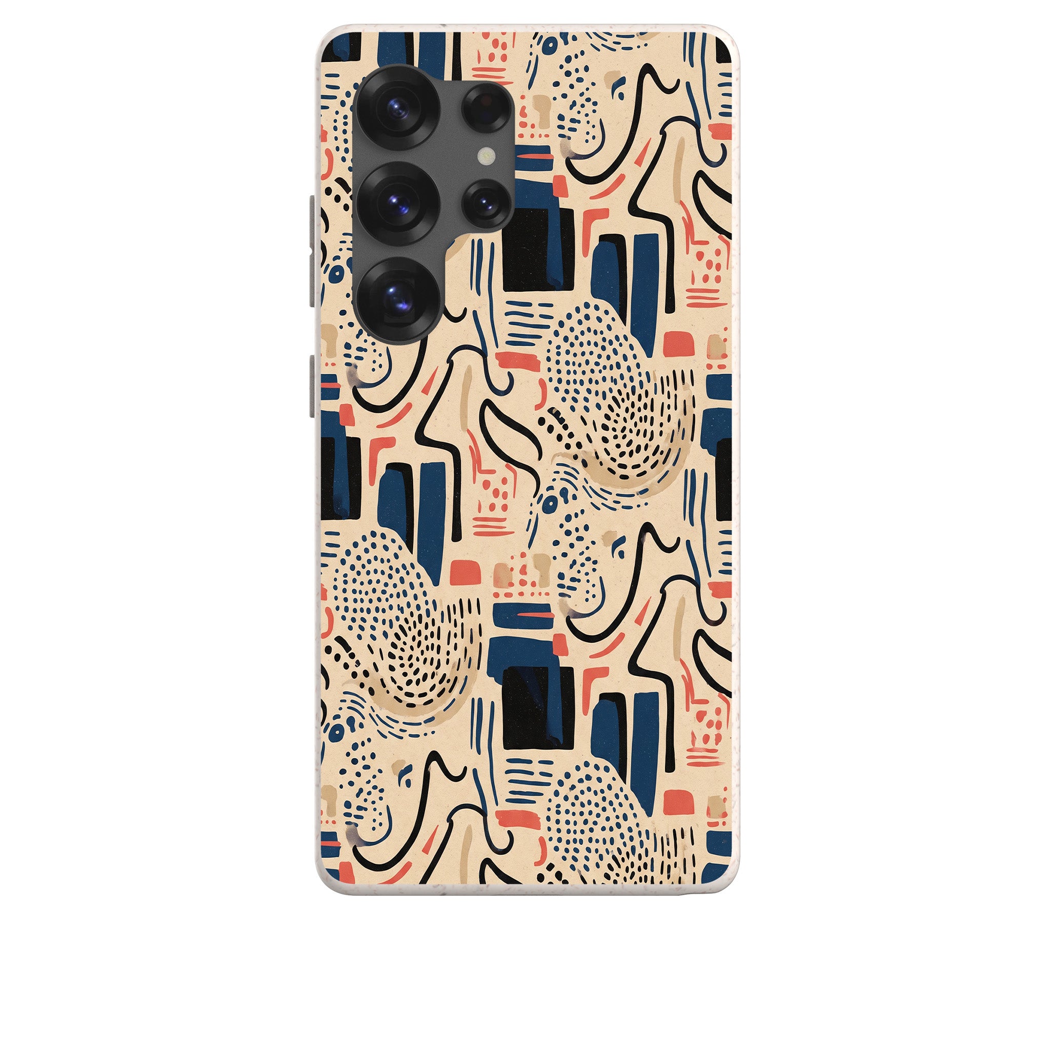Sandstone Adire by Ada Okoye Bio-degradable Case for Samsung Galaxy — Finnaij