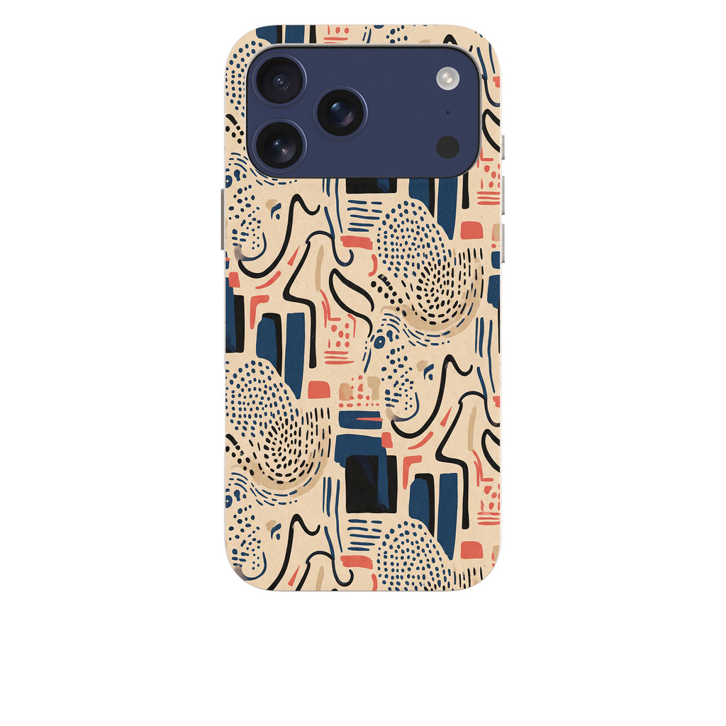 Sandstone Adire by Ada Okoye — iPhone Bio-degradable Case — Finnaij