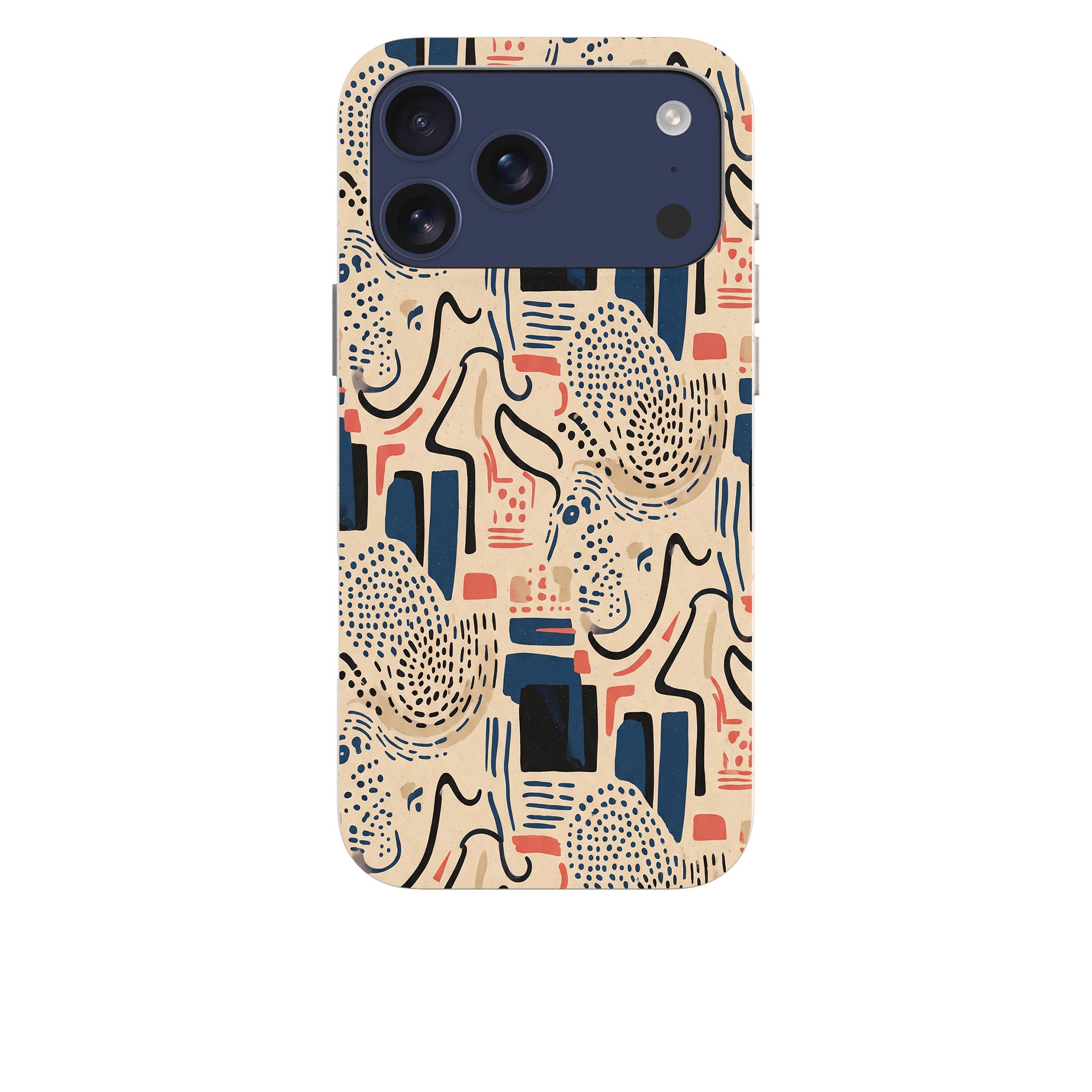 Sandstone Adire by Ada Okoye — iPhone Bio-degradable Case — Finnaij