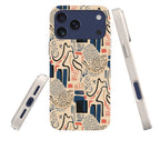Sandstone Adire by Ada Okoye — iPhone Bio-degradable Case — Three Quarter — Finnaij