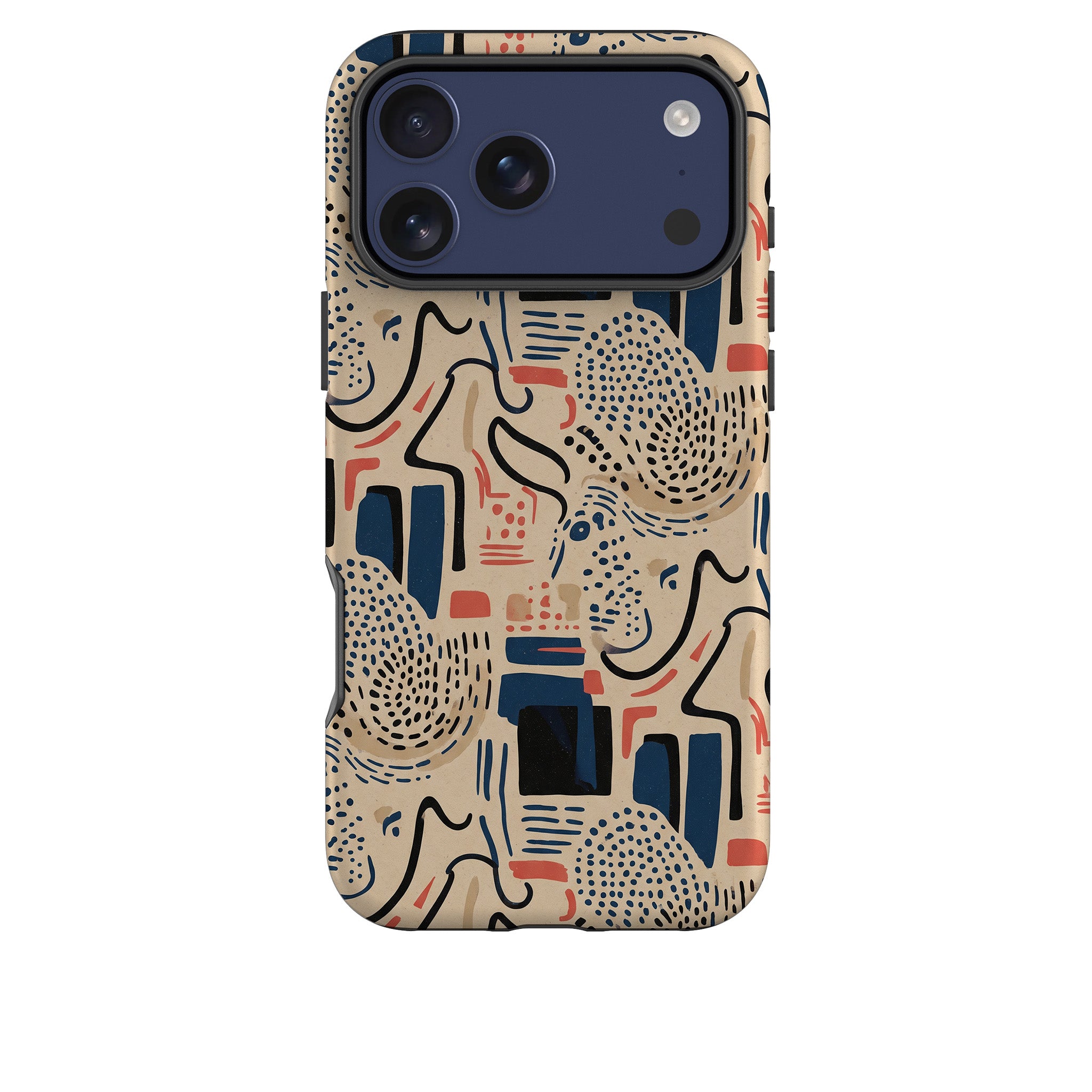 Sandstone Adire by Ada Okoye Tough Case for iPhone — Finnaij