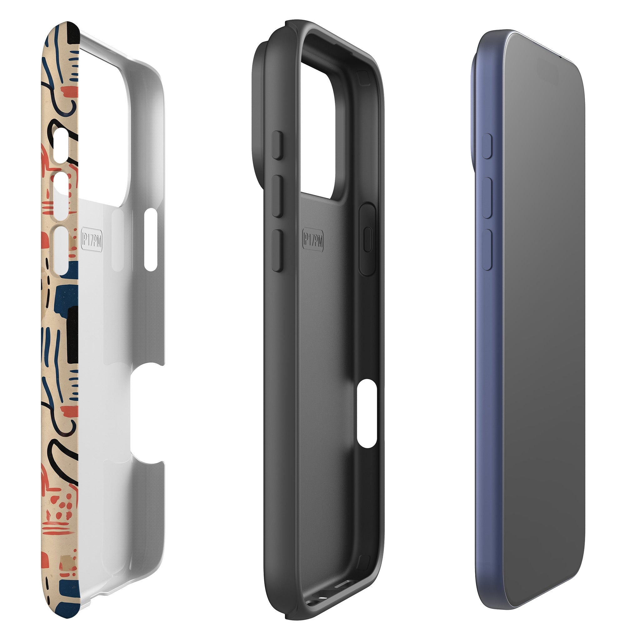 Sandstone Adire by Ada Okoye Tough Case for iPhone — Finnaij