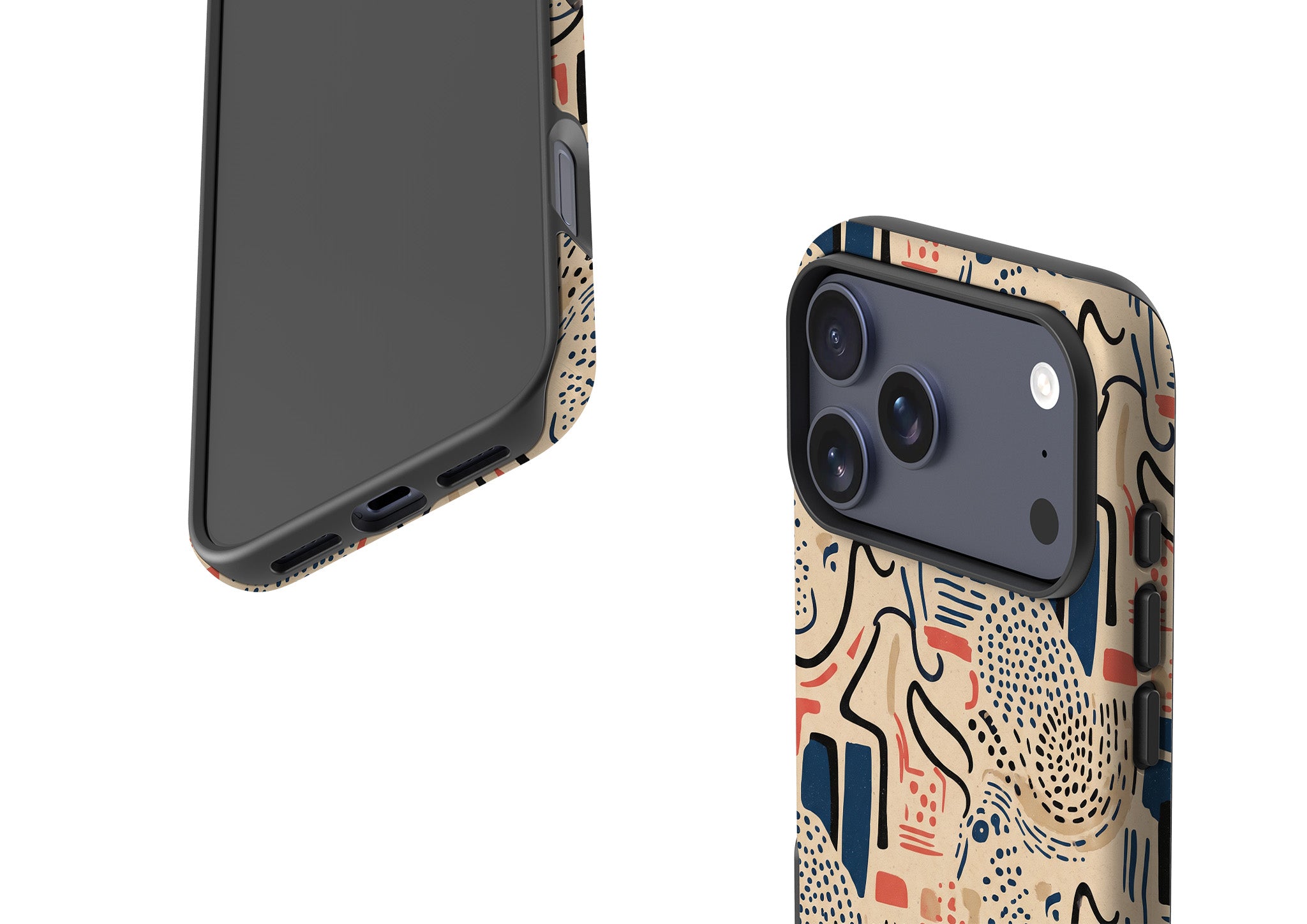 Sandstone Adire by Ada Okoye Tough Case for iPhone — Finnaij