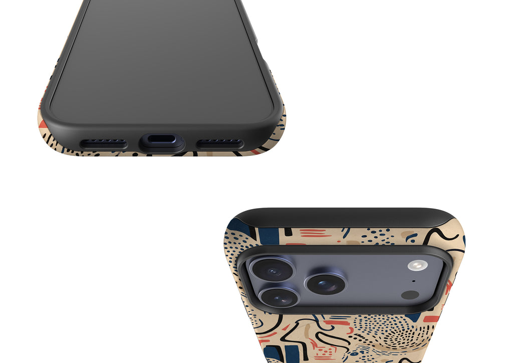 Sandstone Adire by Ada Okoye MagSafe Tough Case for iPhone — Finnaij
