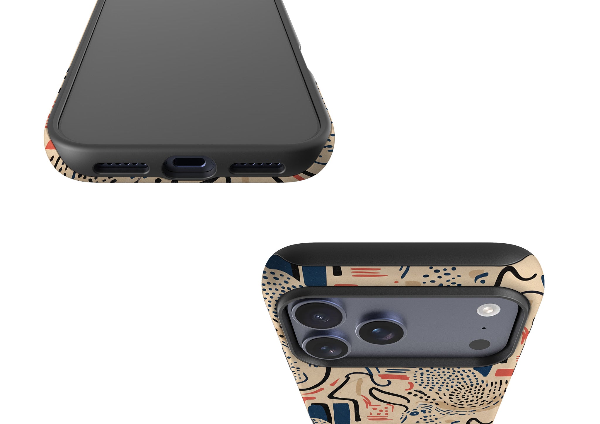 Sandstone Adire by Ada Okoye MagSafe Tough Case for iPhone — Finnaij