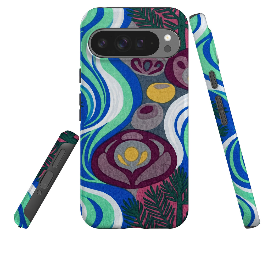 Sauna Bloom Motif by Aino Kallio Tough Case for Google Pixel — Finnaij