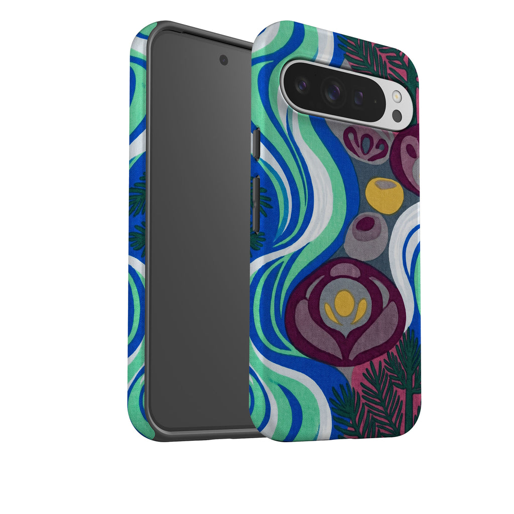 Sauna Bloom Motif by Aino Kallio Tough Case for Google Pixel — Finnaij
