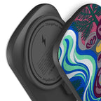 Sauna Bloom Motif by Aino Kallio — MagSafe CHARGEPOD — Finnaij