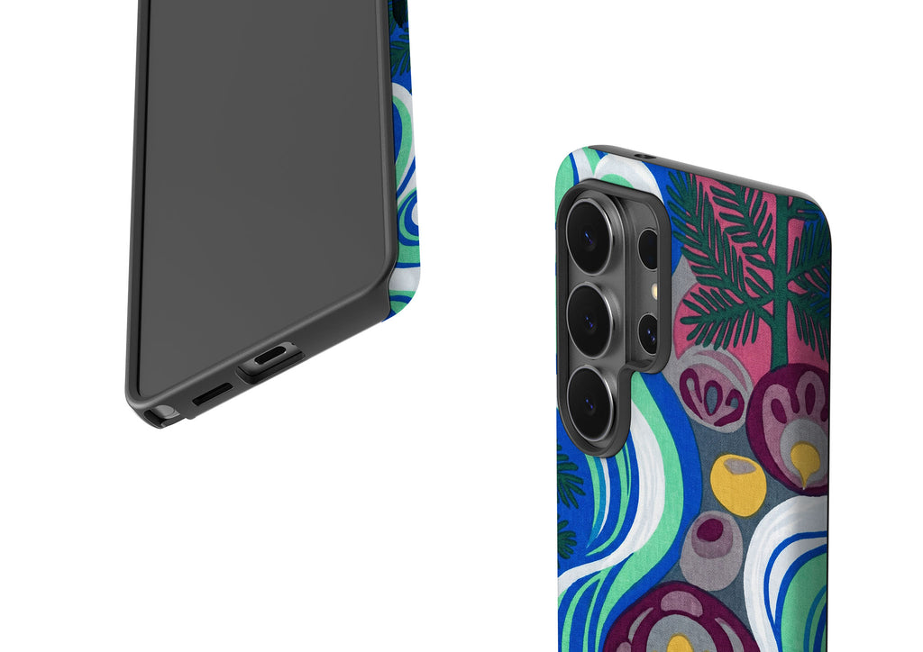 Sauna Bloom Motif by Aino Kallio Tough Case for Samsung Galaxy — Finnaij