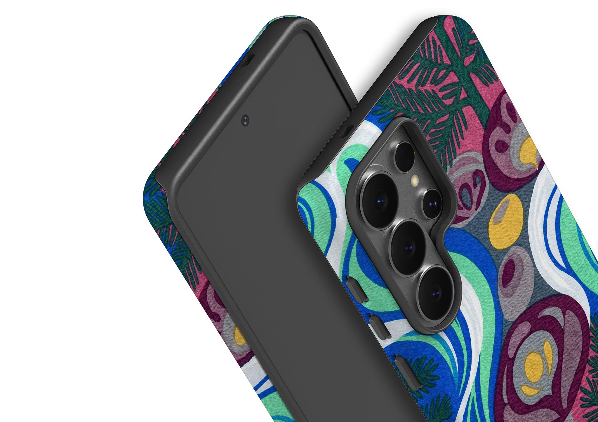 Sauna Bloom Motif by Aino Kallio Tough Case for Samsung Galaxy — Finnaij