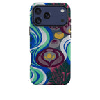 Sauna Bloom Motif by Aino Kallio Tough Case for iPhone — Finnaij