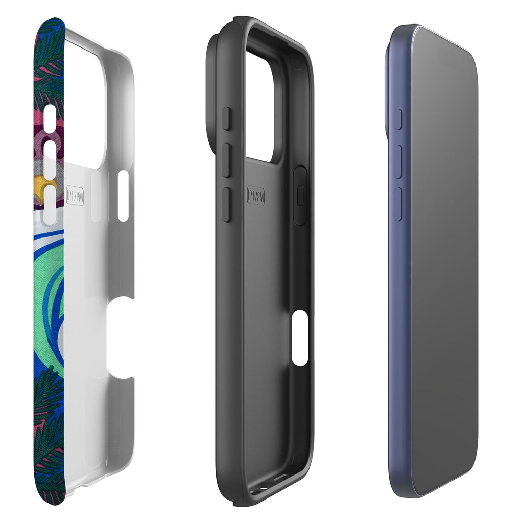 Sauna Bloom Motif by Aino Kallio Tough Case for iPhone — Finnaij
