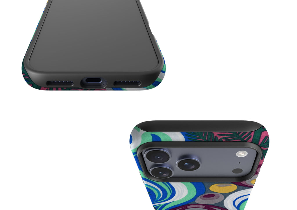 Sauna Bloom Motif by Aino Kallio Tough Case for iPhone — Finnaij