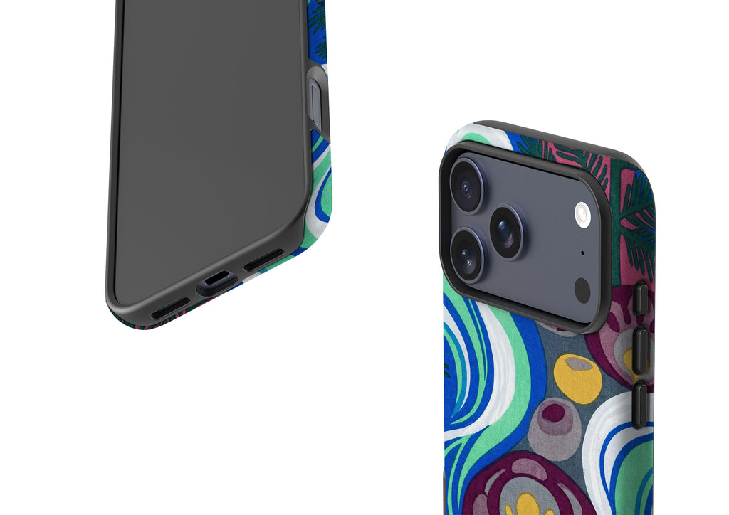Sauna Bloom Motif by Aino Kallio Tough Case for iPhone — Finnaij