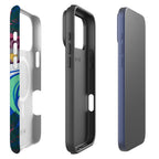 Sauna Bloom Motif by Aino Kallio — Magsafe Tough Case for iPhone — Finnaij