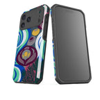 Sauna Bloom Motif by Aino Kallio — Impact Armour MagSafe Case for iPhone — Finnaij