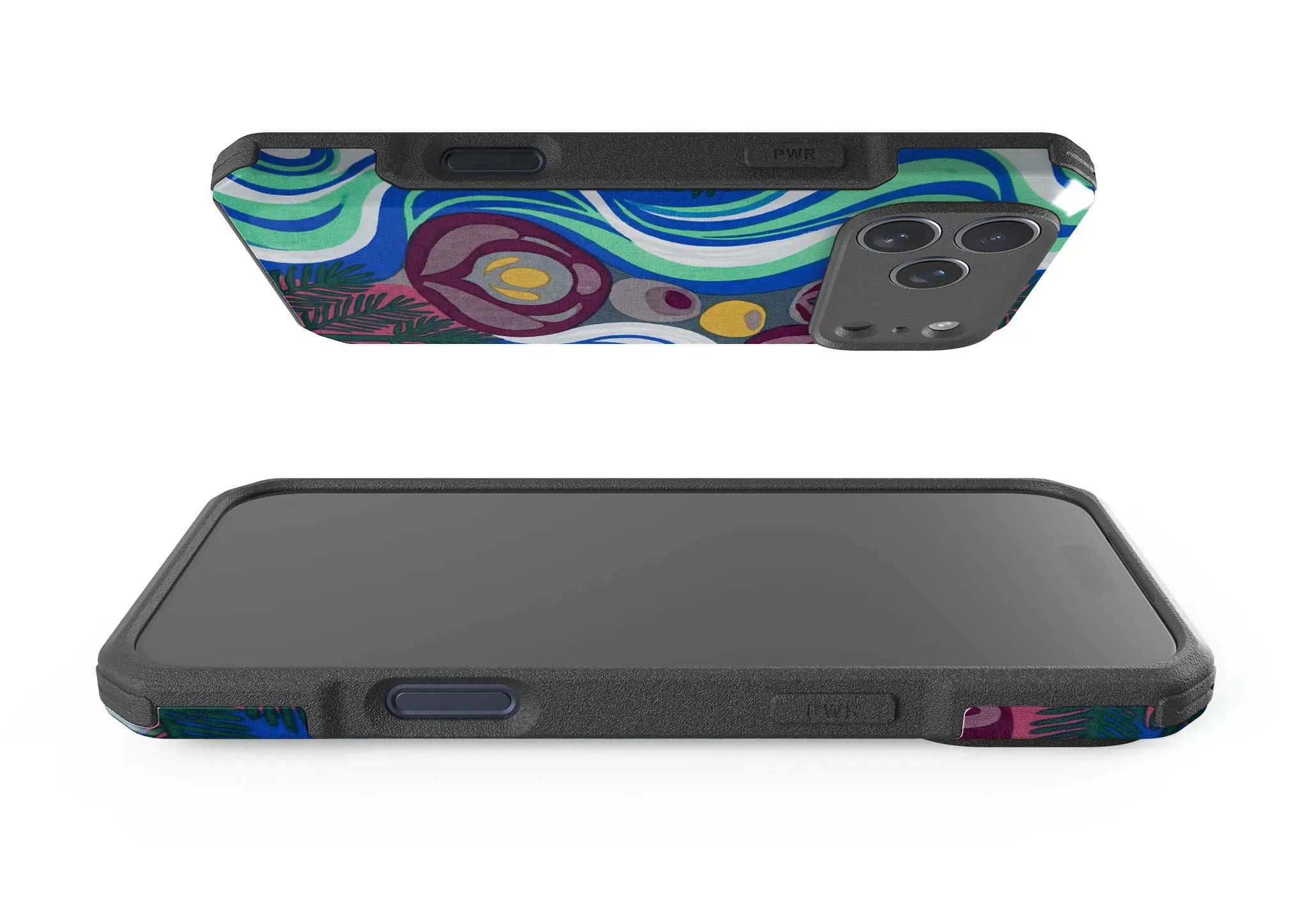 Sauna Bloom Motif by Aino Kallio — Impact Armour MagSafe Case for iPhone — Finnaij