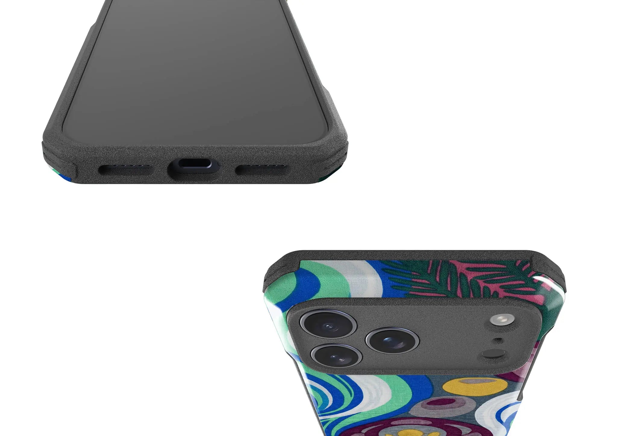 Sauna Bloom Motif by Aino Kallio — Impact Armour MagSafe Case for iPhone — Finnaij