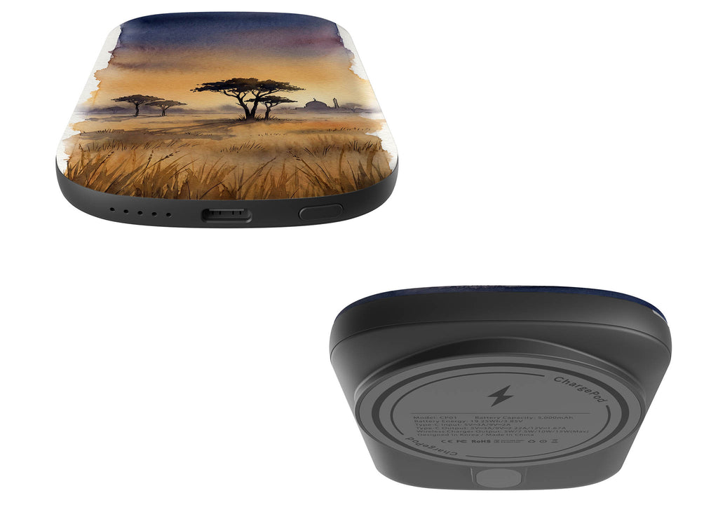 Savannah Haze by Tobi Akinyemi — MagSafe CHARGEPOD — Finnaij