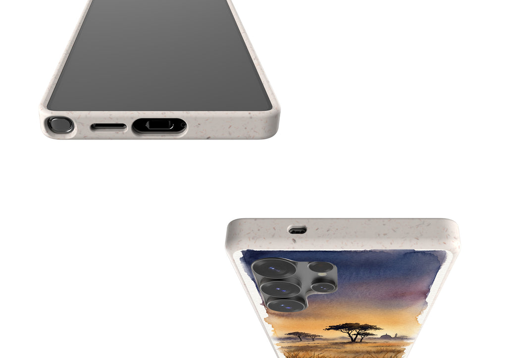 Savannah Haze by Tobi Akinyemi — Galaxy Bio-degradable Case for Samsung Galaxy — Finnaij