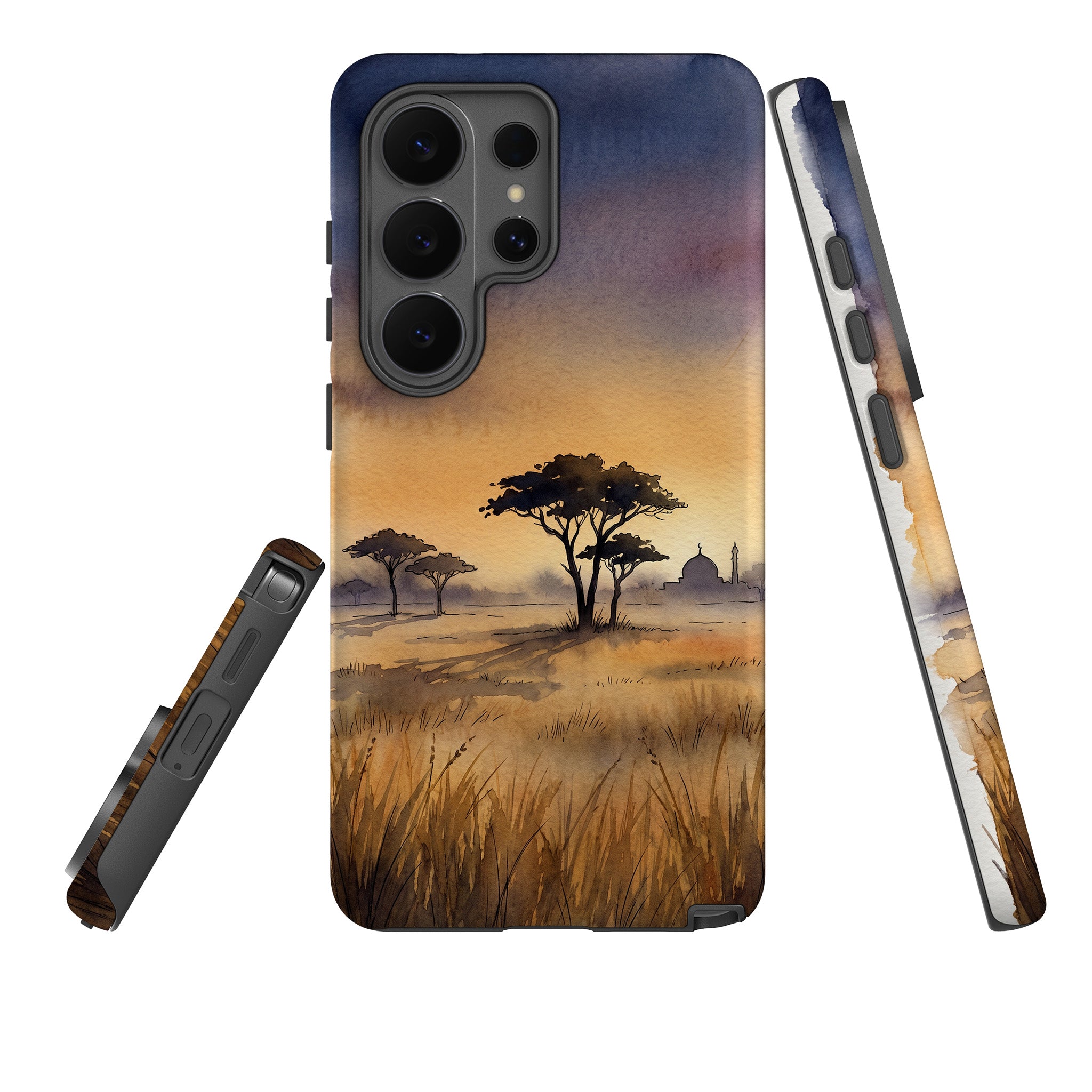 Savannah Haze by Tobi Akinyemi — Tough Case for Samsung Galaxy — Three Quarter — Finnaij
