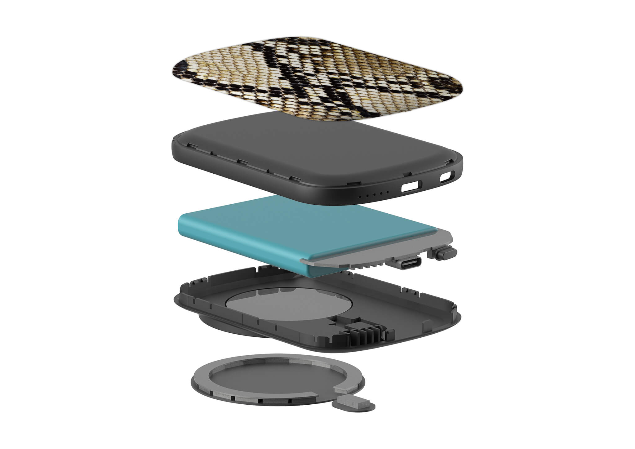 Serpent Chic MagSafe CHARGEPOD — Finnaij