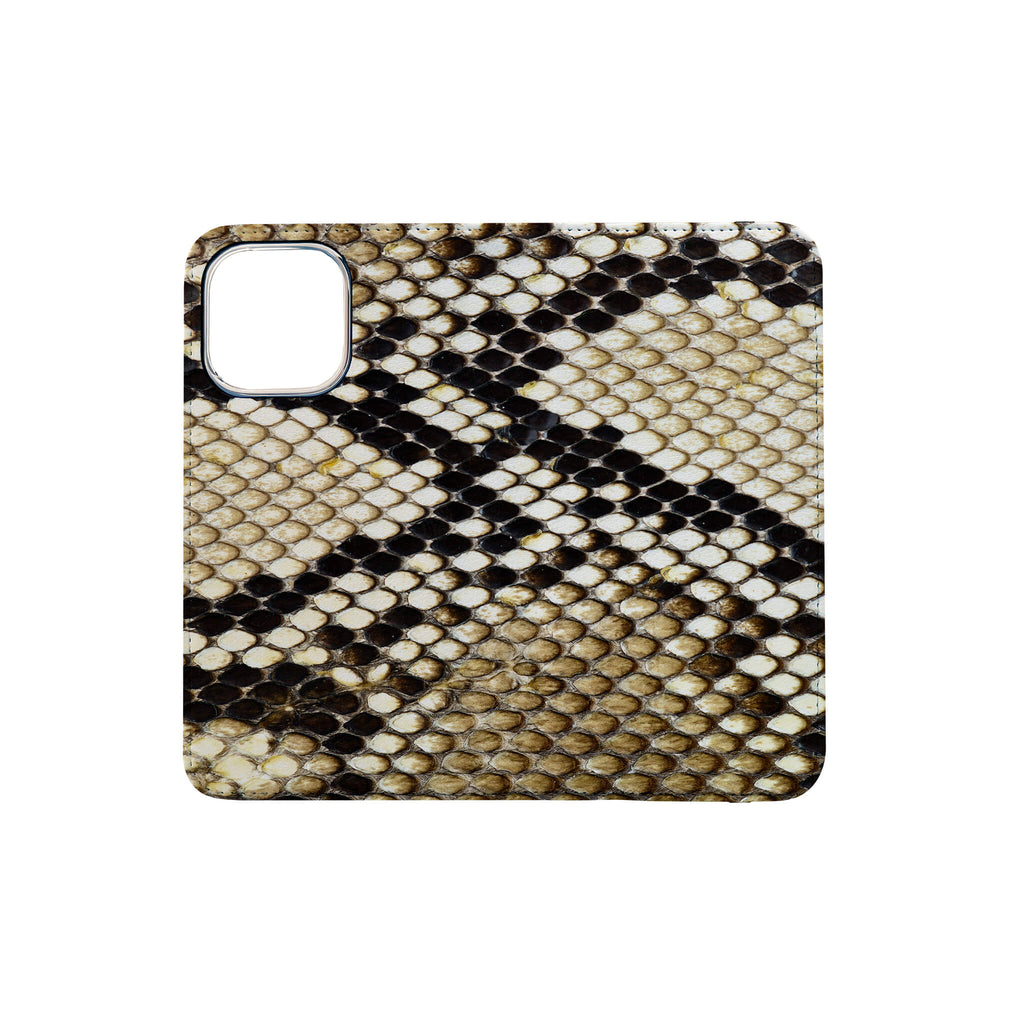 Serpent Chic Vegan Leather Folio Wallet Case — Finnaij