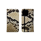 Serpent Chic Vegan Leather Folio Wallet Case — Finnaij