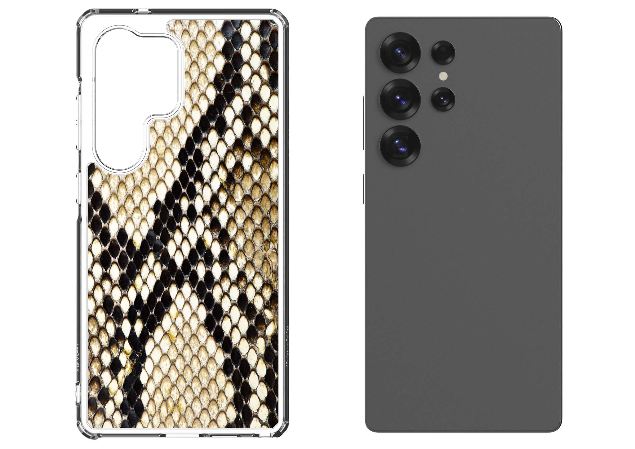 Serpent Chic Clear Impact Case for Samsung Galaxy — Finnaij