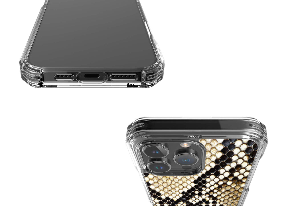 Serpent Chic MagSafe Clear Impact Case for iPhone — Finnaij