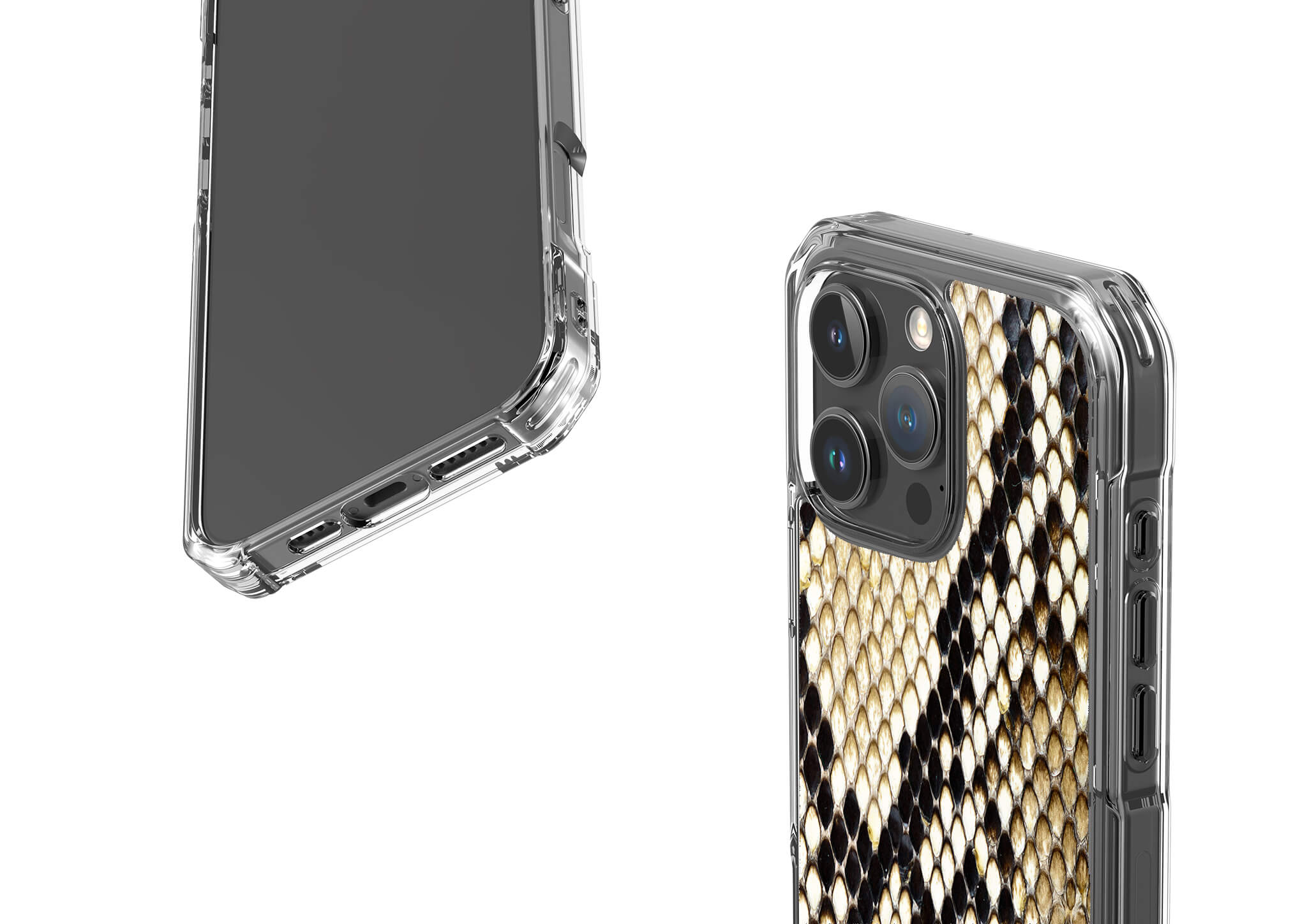 Serpent Chic MagSafe Clear Impact Case for iPhone — Finnaij
