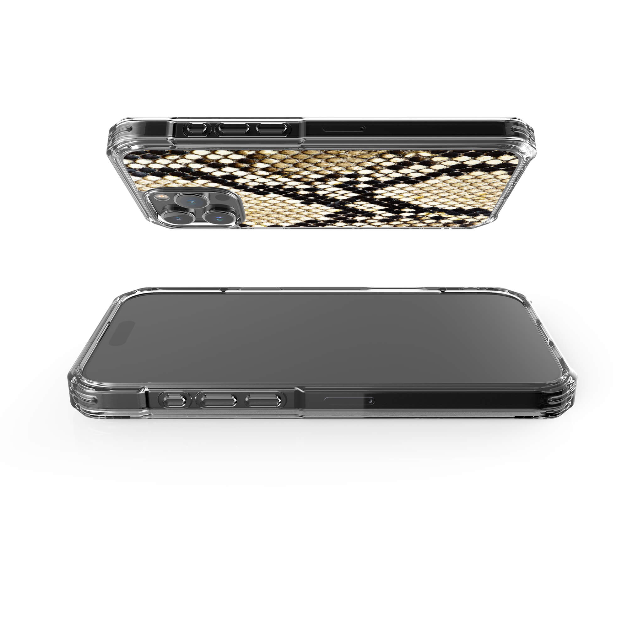 Serpent Chic MagSafe Clear Impact Case for iPhone — Finnaij