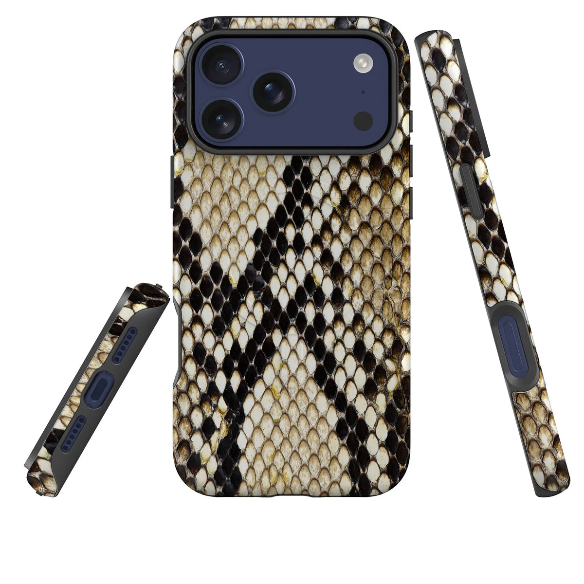Serpent Chic — Magsafe Tough Case for iPhone — Three Quarter — Finnaij