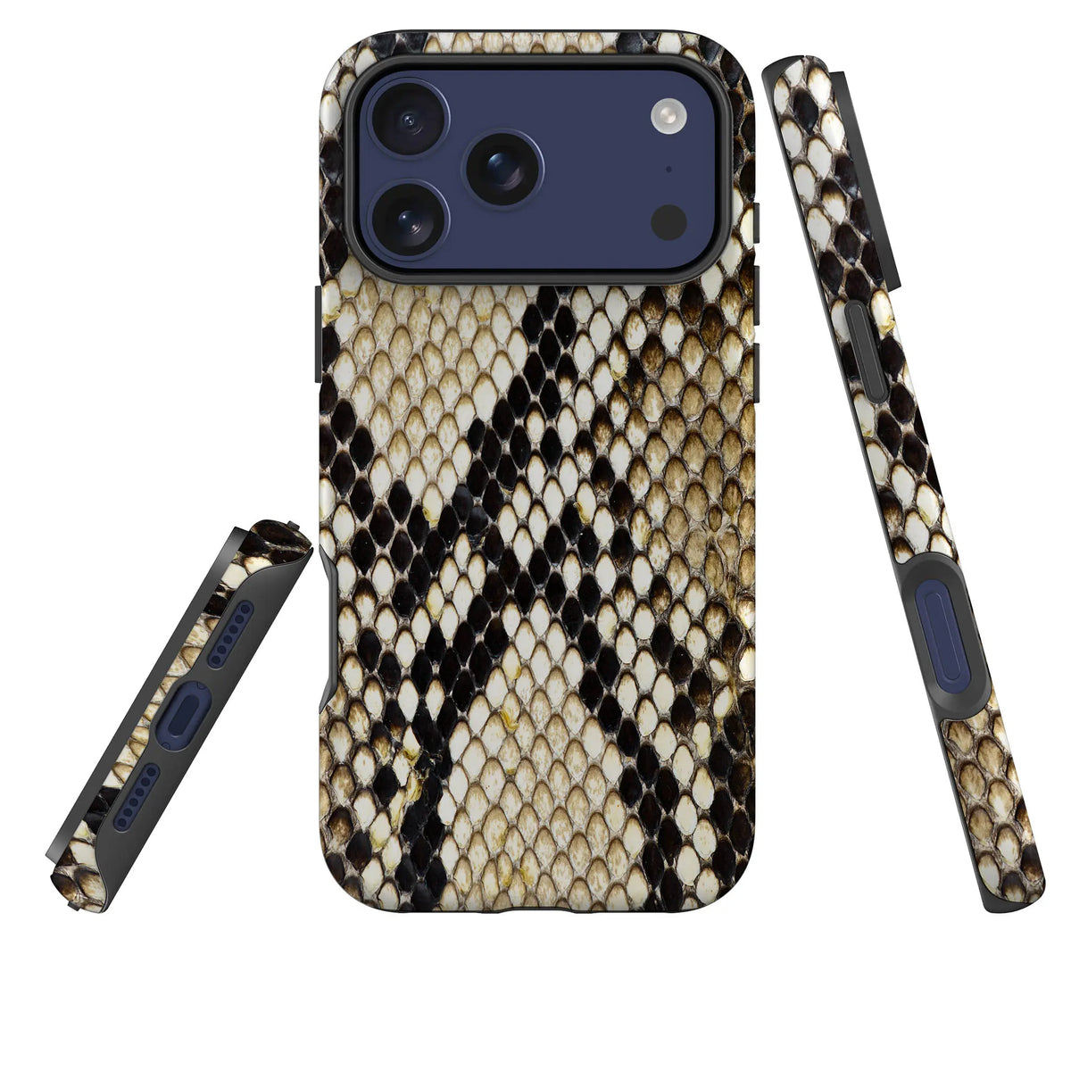 Serpent Chic — Tough Case for iPhone — Three Quarter — Finnaij