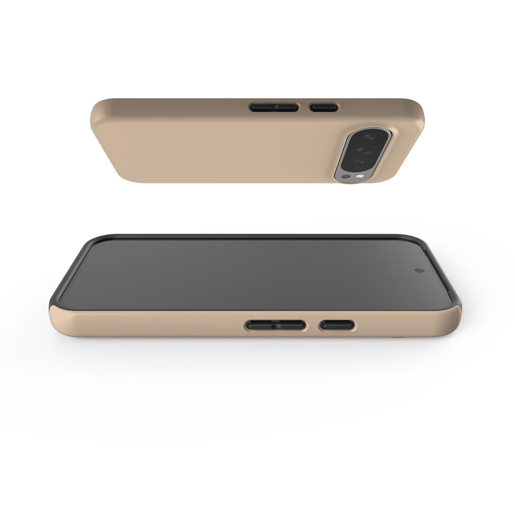 Simple Range Beige Harvest Tough Case for Google Pixel — Finnaij