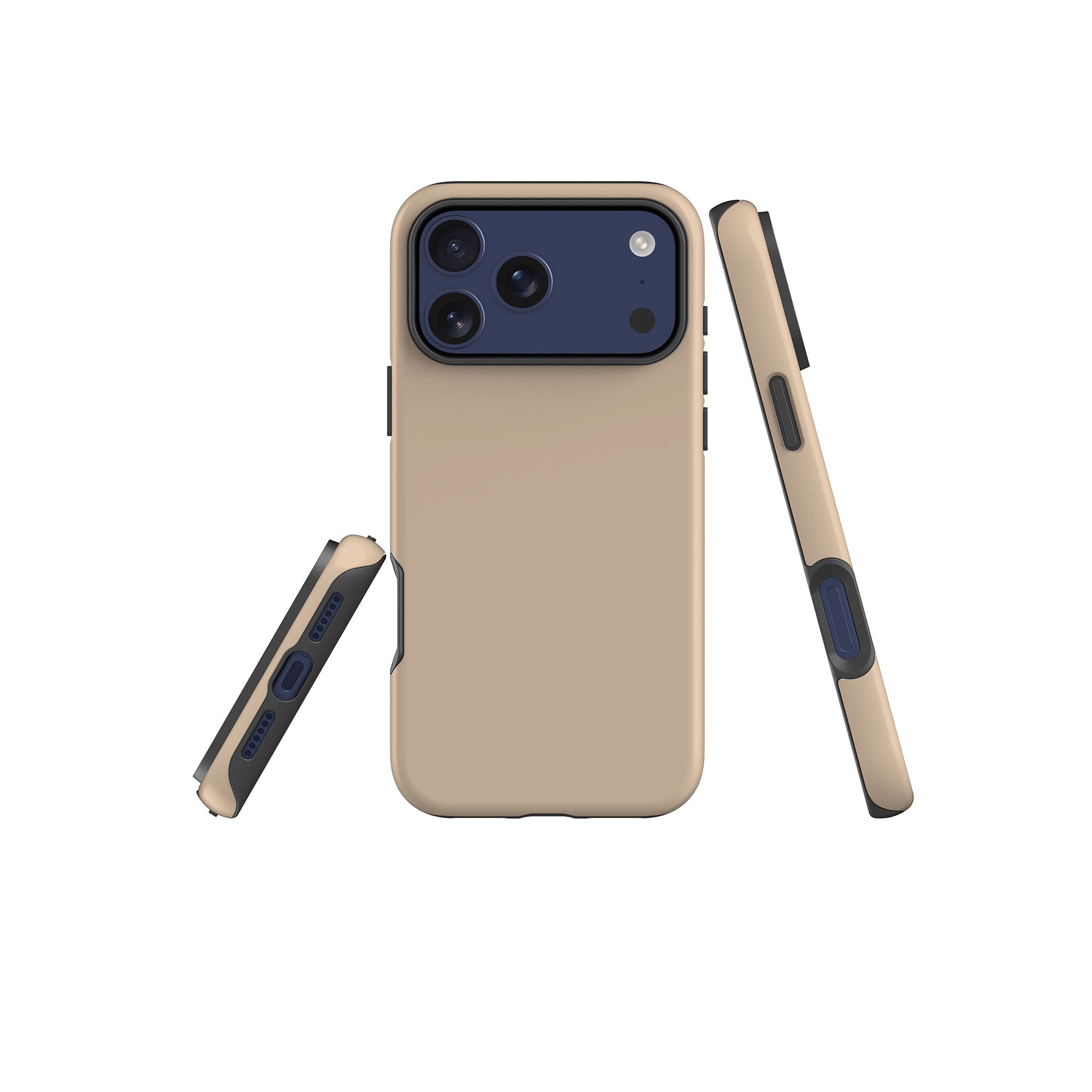 Simple Range Beige Harvest Tough Case for iPhone — Finnaij