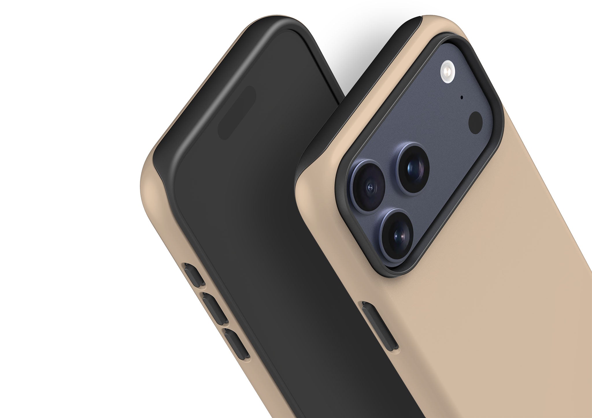 Simple Range Beige Harvest Tough Case for iPhone — Finnaij