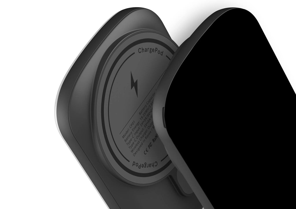 Simple Range Black MagSafe CHARGEPOD — Finnaij