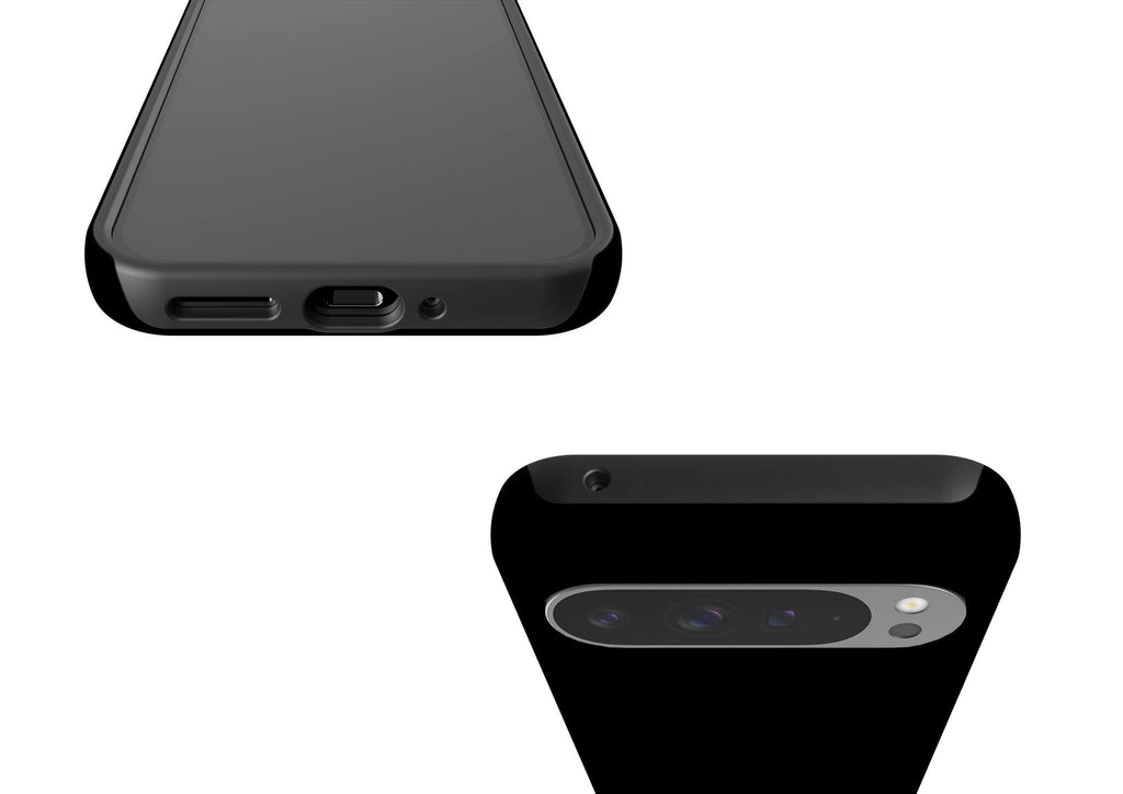 Simple Range Black Tough Case for Google Pixel — Finnaij