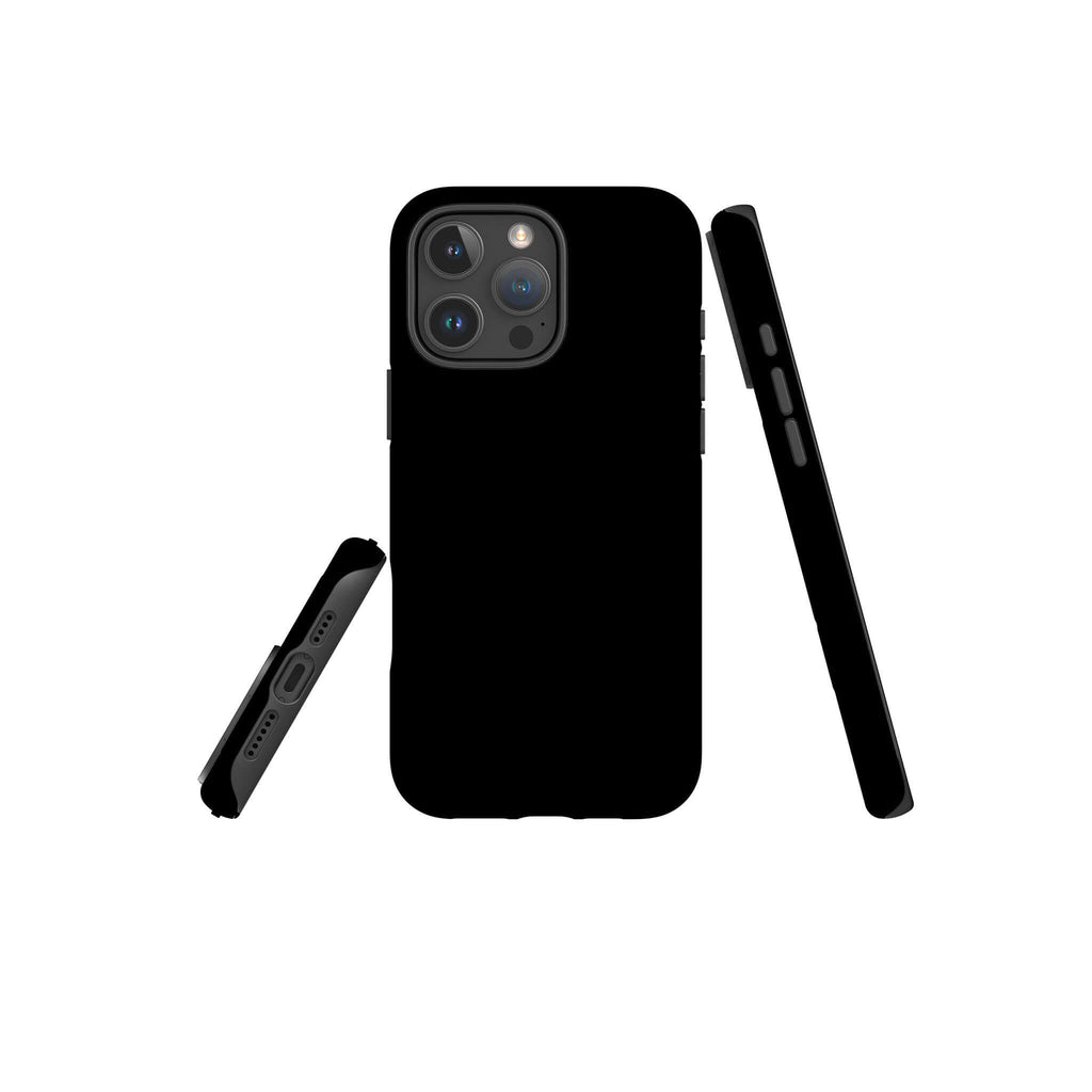 Simple Range Black — Magsafe Tough Case for iPhone — Three Quarter — Finnaij