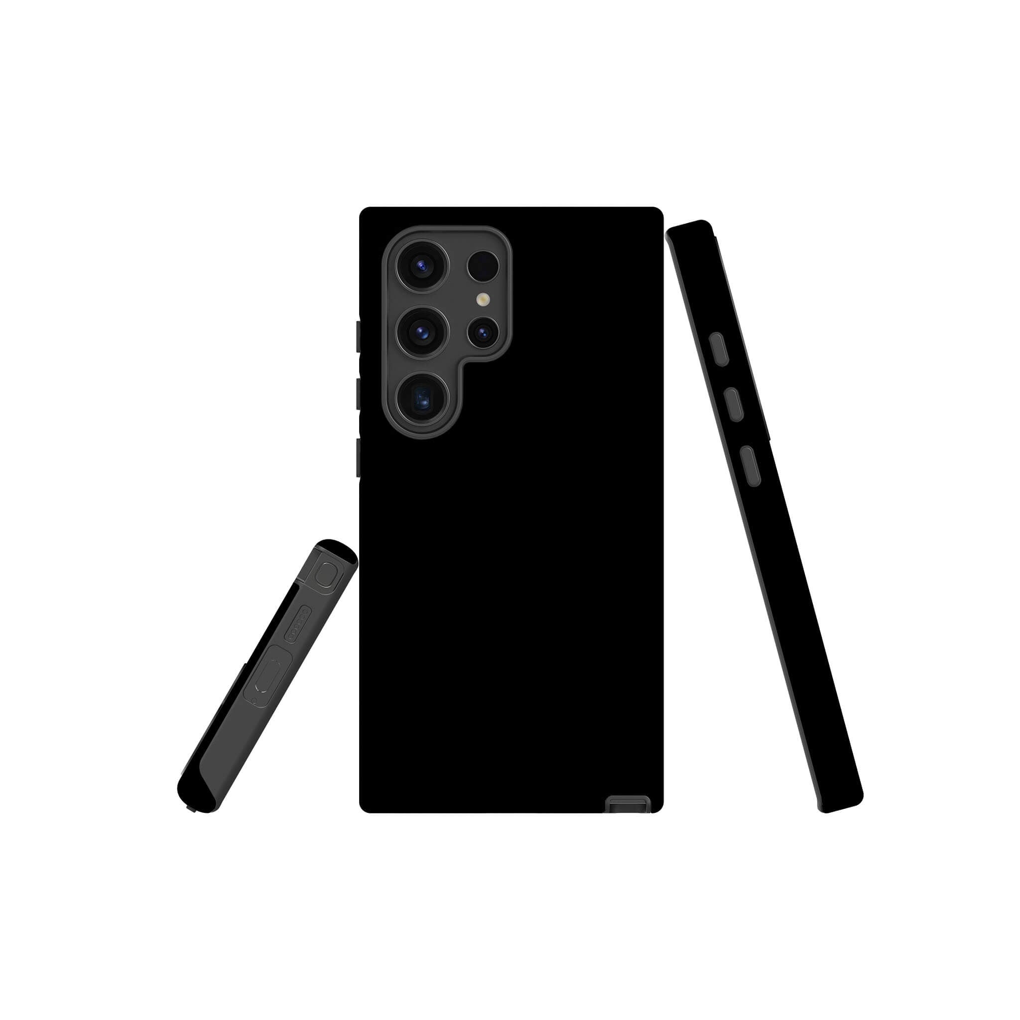Simple Range Black Tough Case for Samsung Galaxy — Finnaij