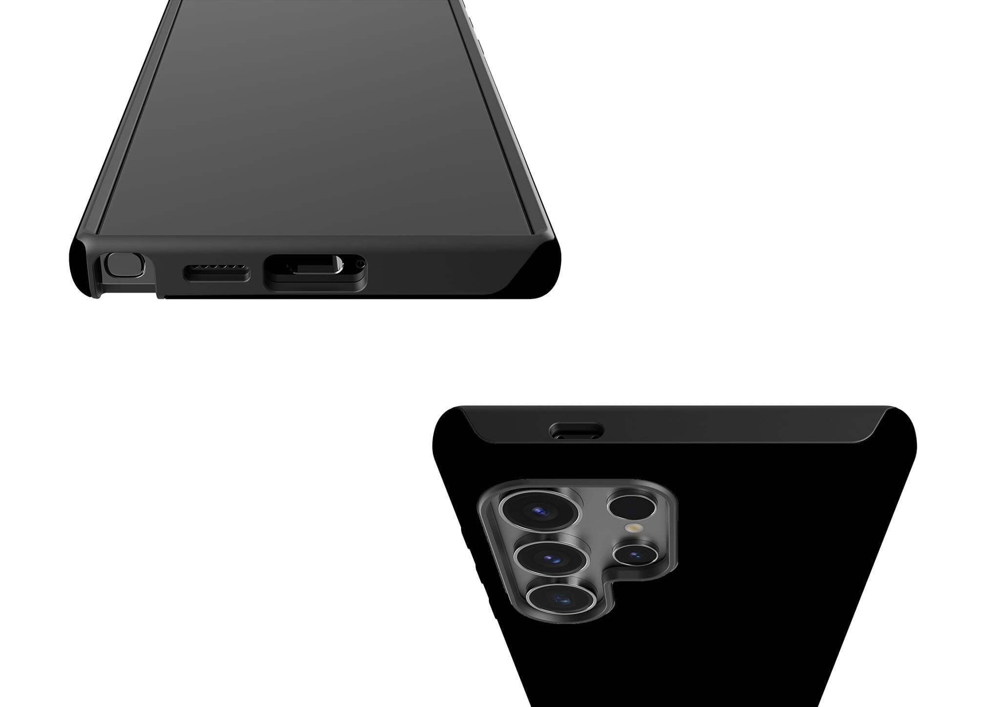 Simple Range Black Tough Case for Samsung Galaxy — Finnaij