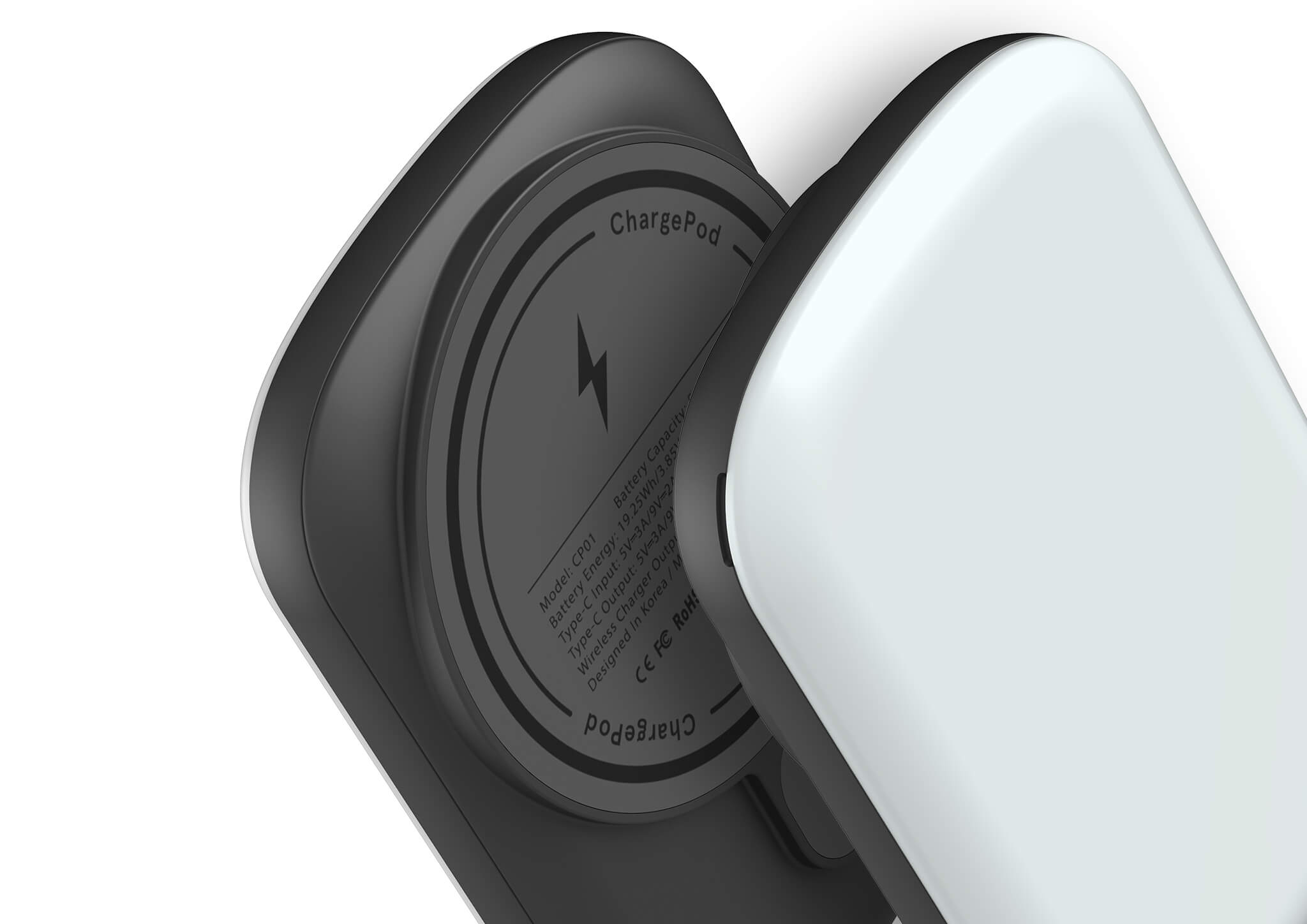 Simple Range Snow MagSafe CHARGEPOD — Finnaij