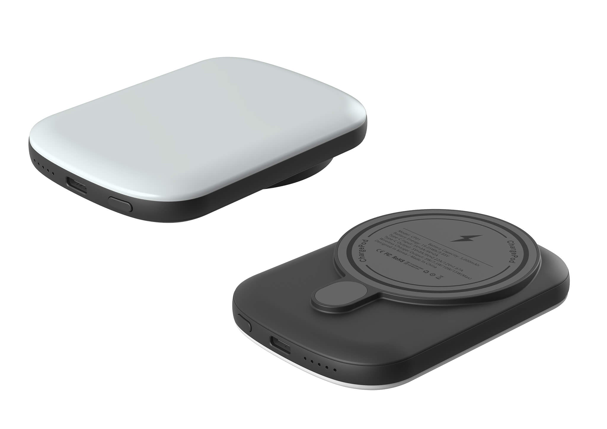 Simple Range Snow MagSafe CHARGEPOD — Finnaij