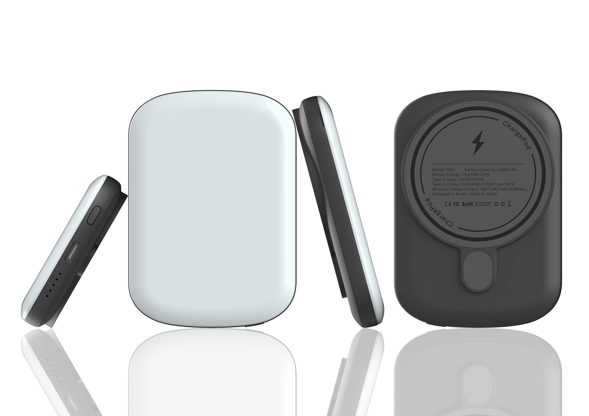 Simple Range Snow MagSafe CHARGEPOD — Finnaij