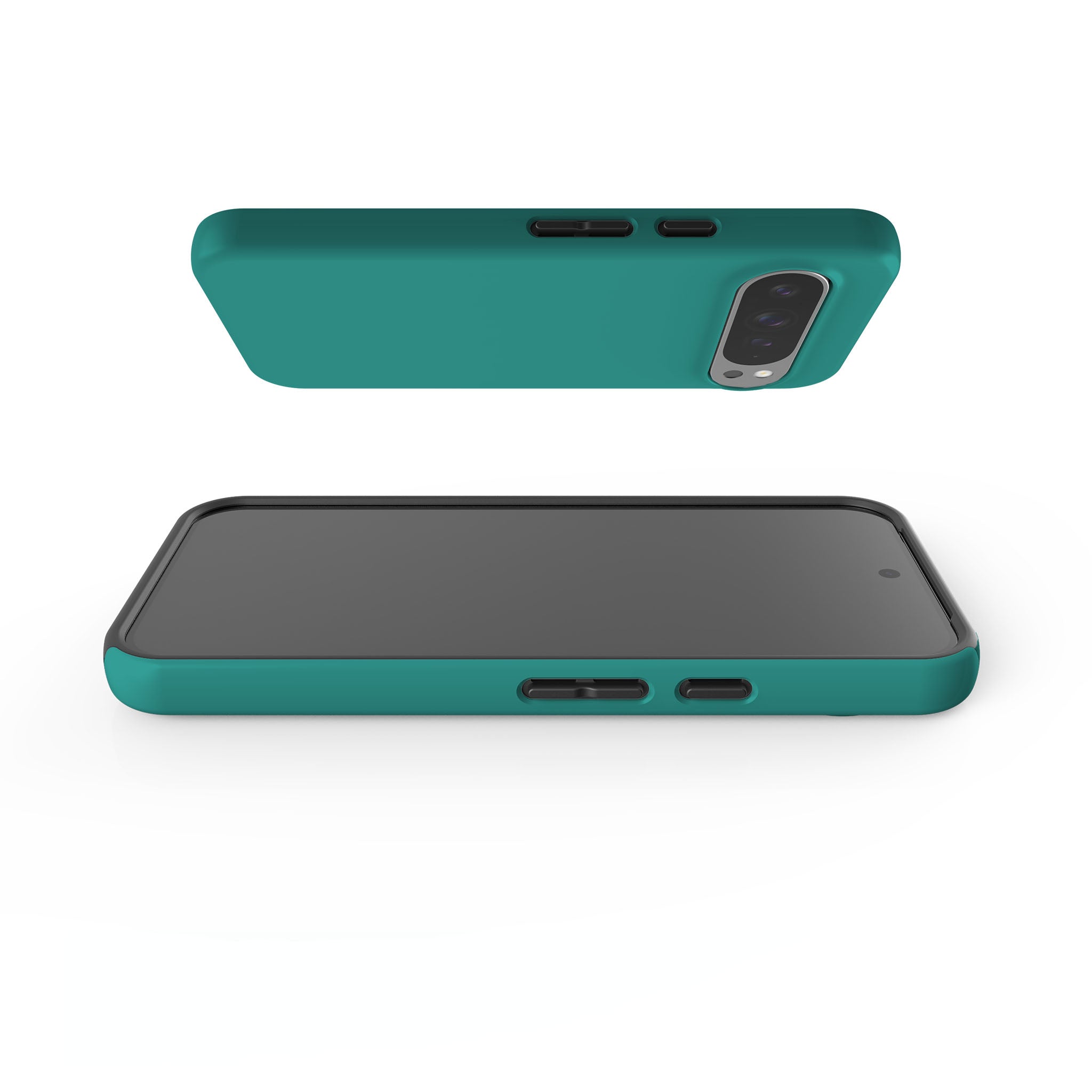 Simple Range Teal Tough Case for Google Pixel — Finnaij